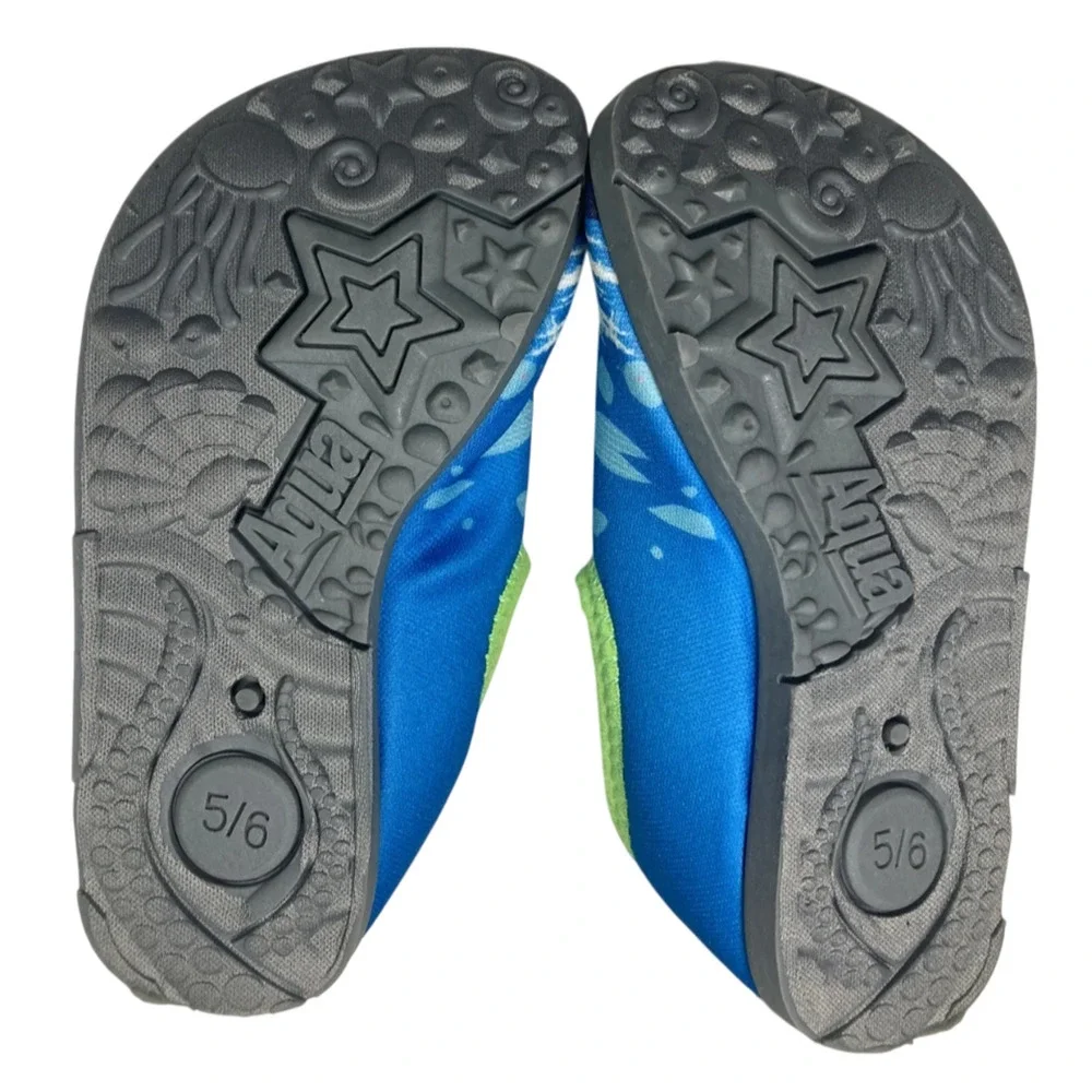 Sun Smart Hi-Top Kids Water Shoes Size: Small 5-6 Lobster UPF 50+ New